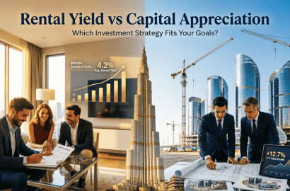 Rental Yield vs Capital Appreciation: Which Strategy Works Best in Dubai?