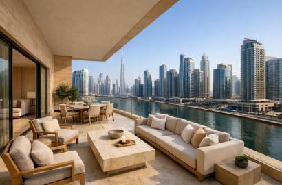 Luxury penthouse with spacious terrace - Camille