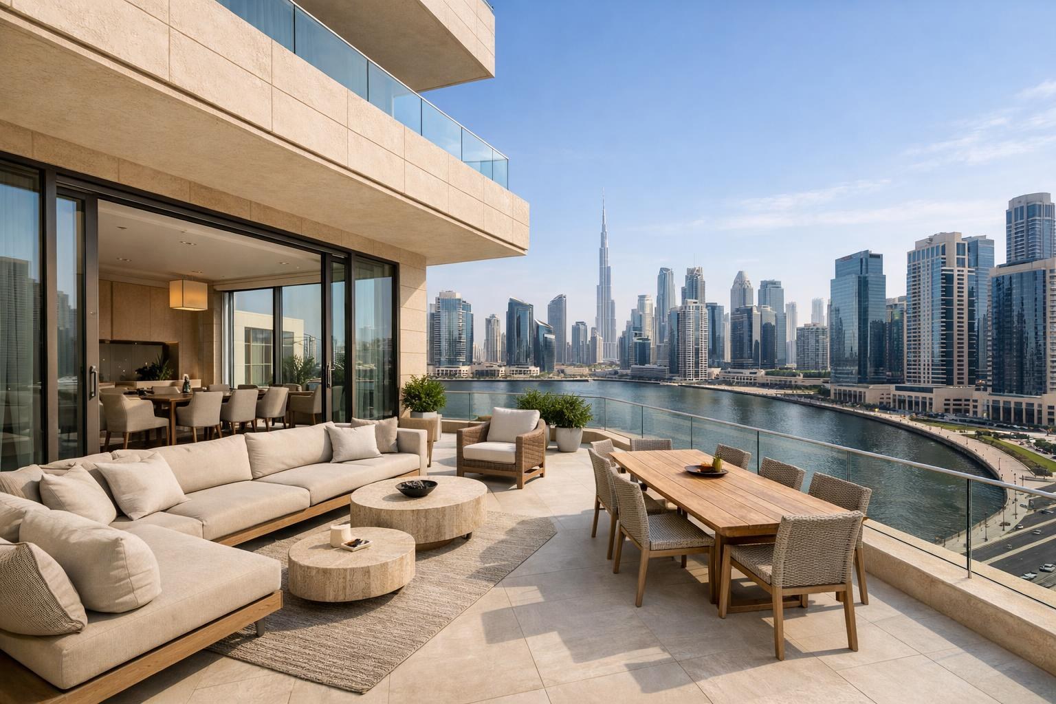 Luxury penthouse with spacious terrace - Manon