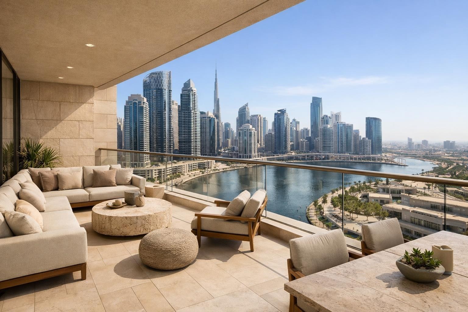 Luxury penthouse with spacious terrace - Manon