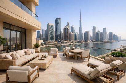 Luxury penthouse with spacious terrace - Louis