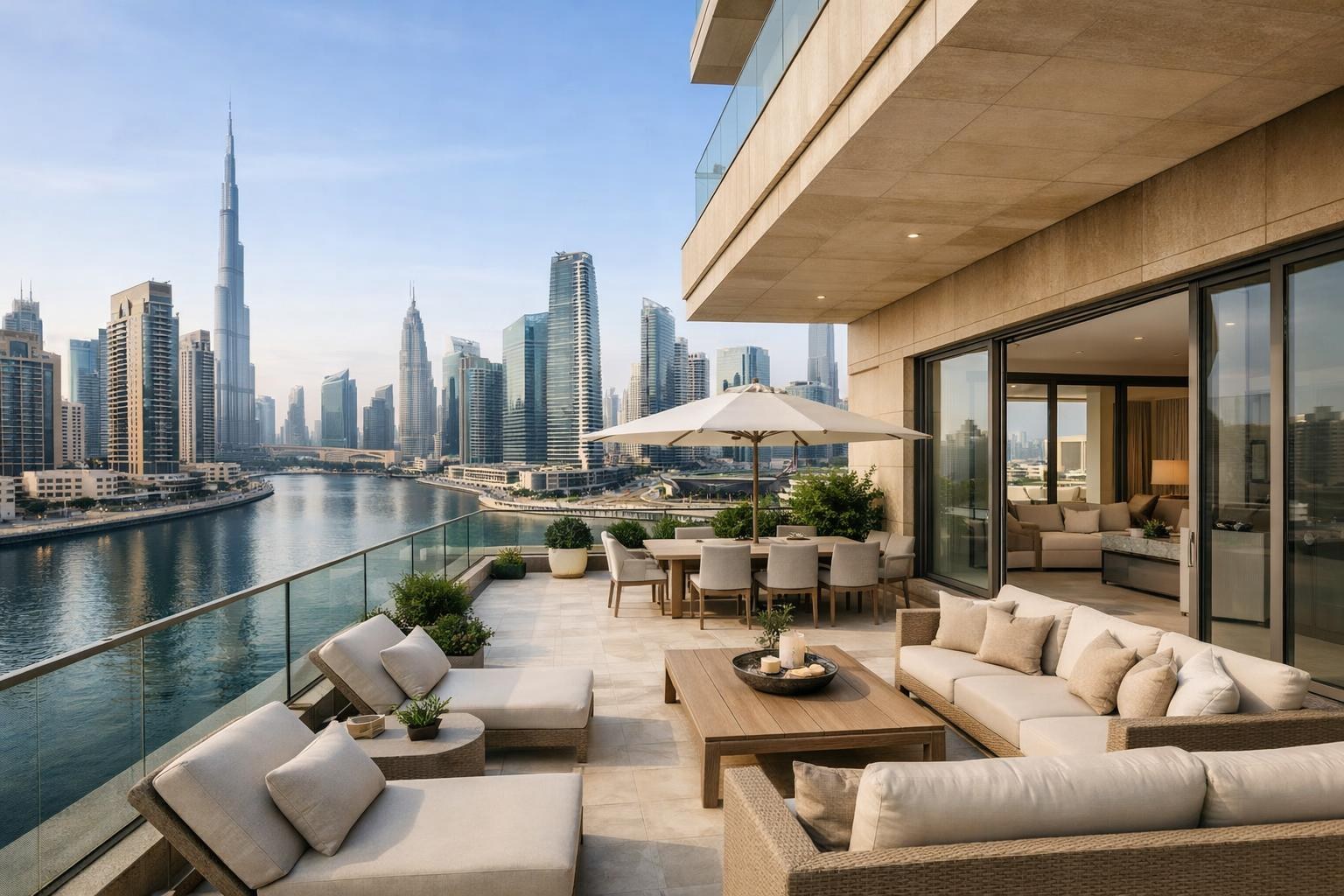 Luxury penthouse with spacious terrace - Clara