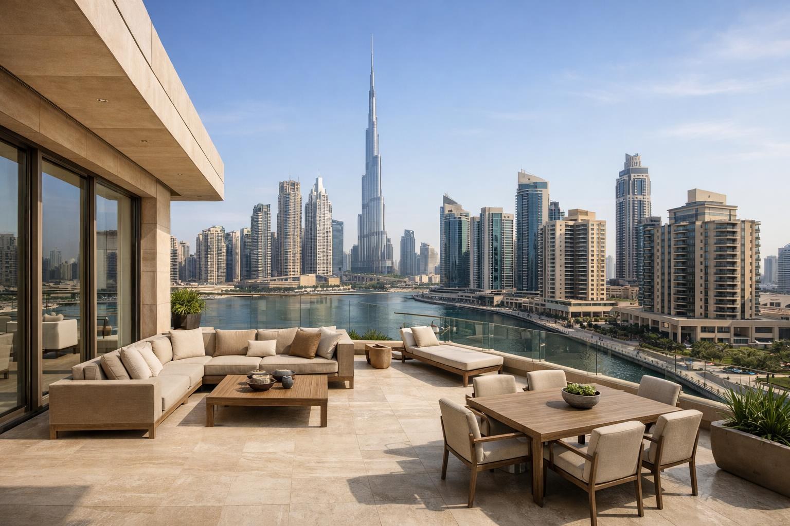 Luxury penthouse with spacious terrace - Jade