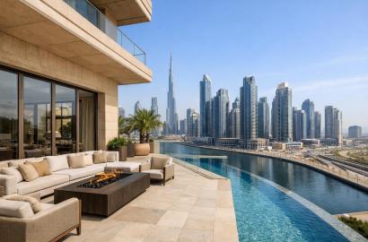 Luxury penthouse with spacious terrace - Gabriel