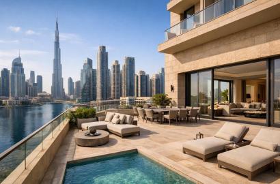 Luxury penthouse with spacious terrace - Emma