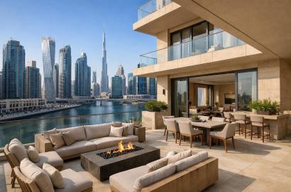 Luxury penthouse with spacious terrace - Nathan