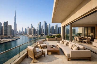 Luxury penthouse with spacious terrace - Jules