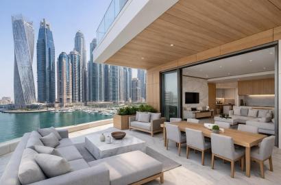 Modern apartment with panoramic views - Camille