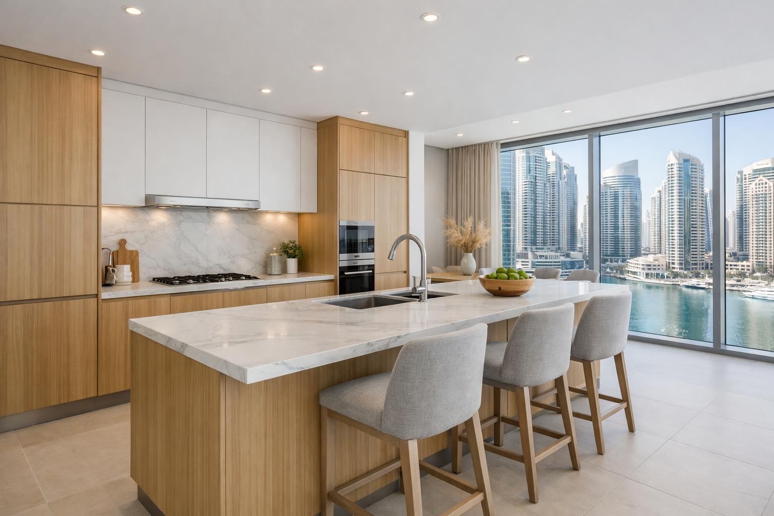 Modern apartment with panoramic views - Inès